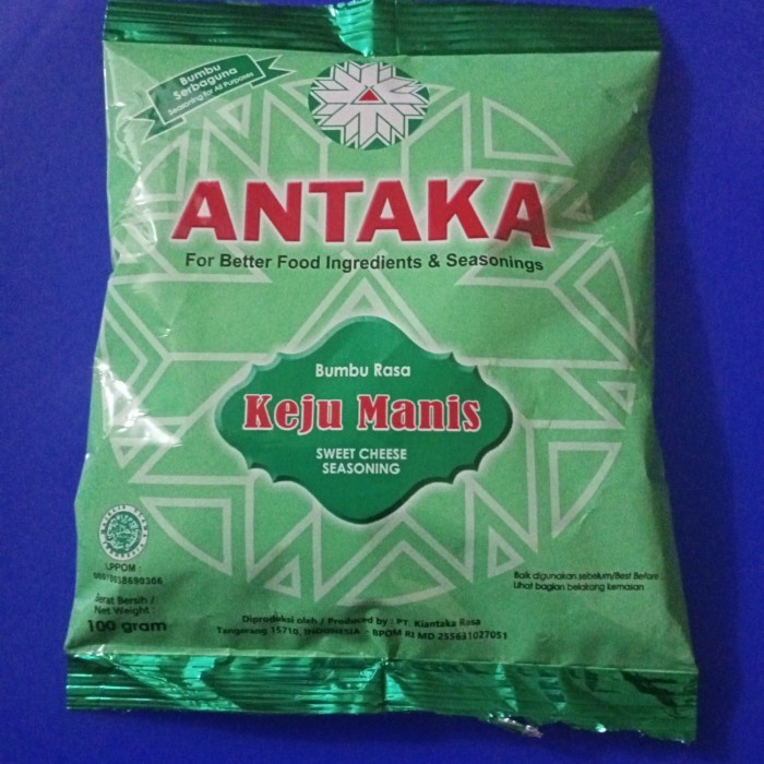 

Antaka Bumbu Keju Mns 100G