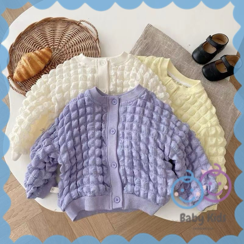 Cardigan Anak Perempuan style Korea IMPORT Keren Cardigan Jaket Anak