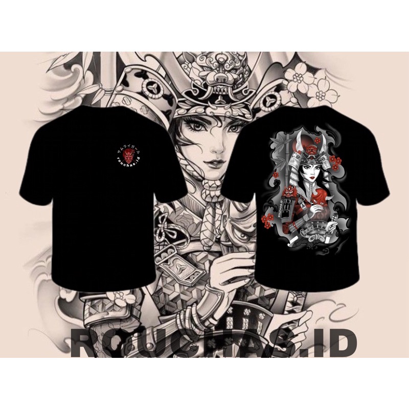 Samurai Geisha T Shirt