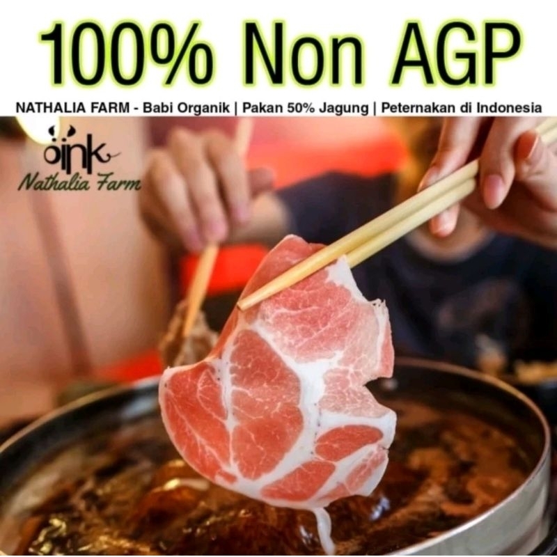 

Yakiniku Slice 300gr Daging babi organik