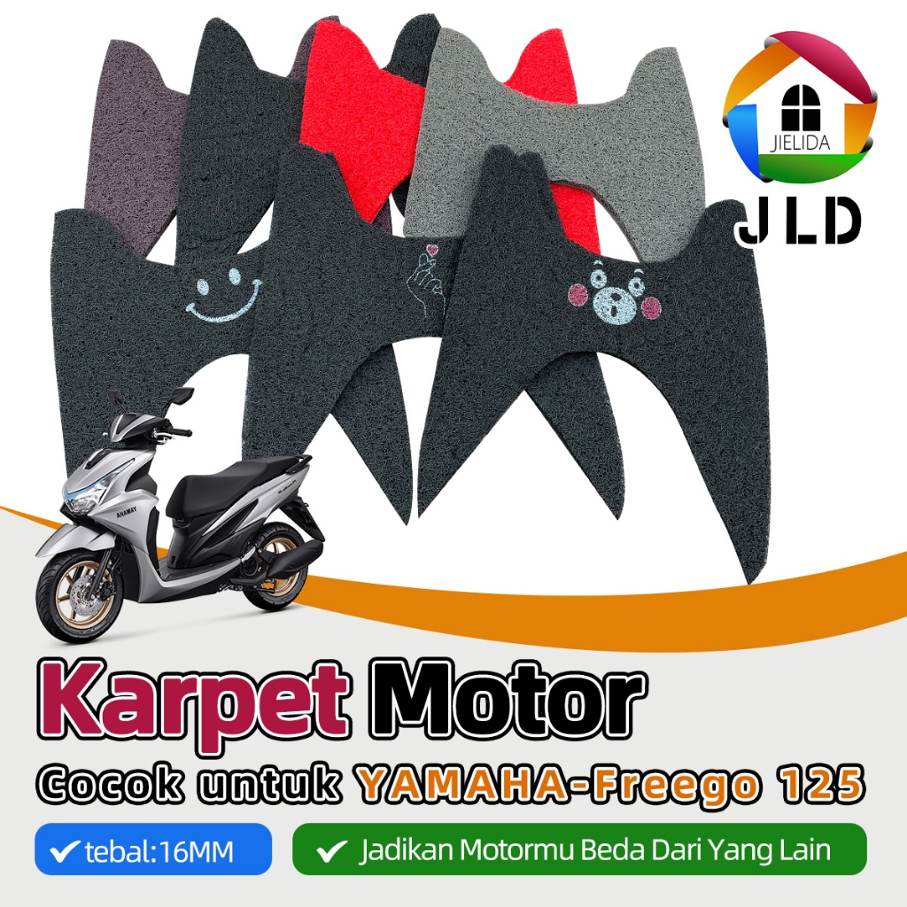 JieLiDa karpet FreeGo 125 karpet yamaha FreeGo karpet motor yamaha FreeGo KESET FreeGo motif Print