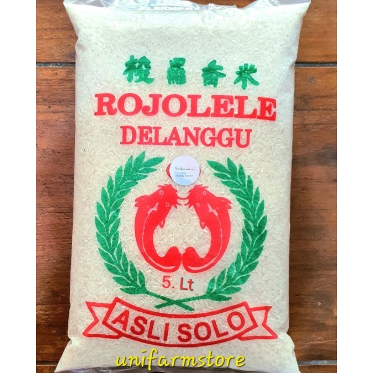 

JBPT6930 XG34448 Beras Rojolele Delanggu 5 Liter - EKONOMIS