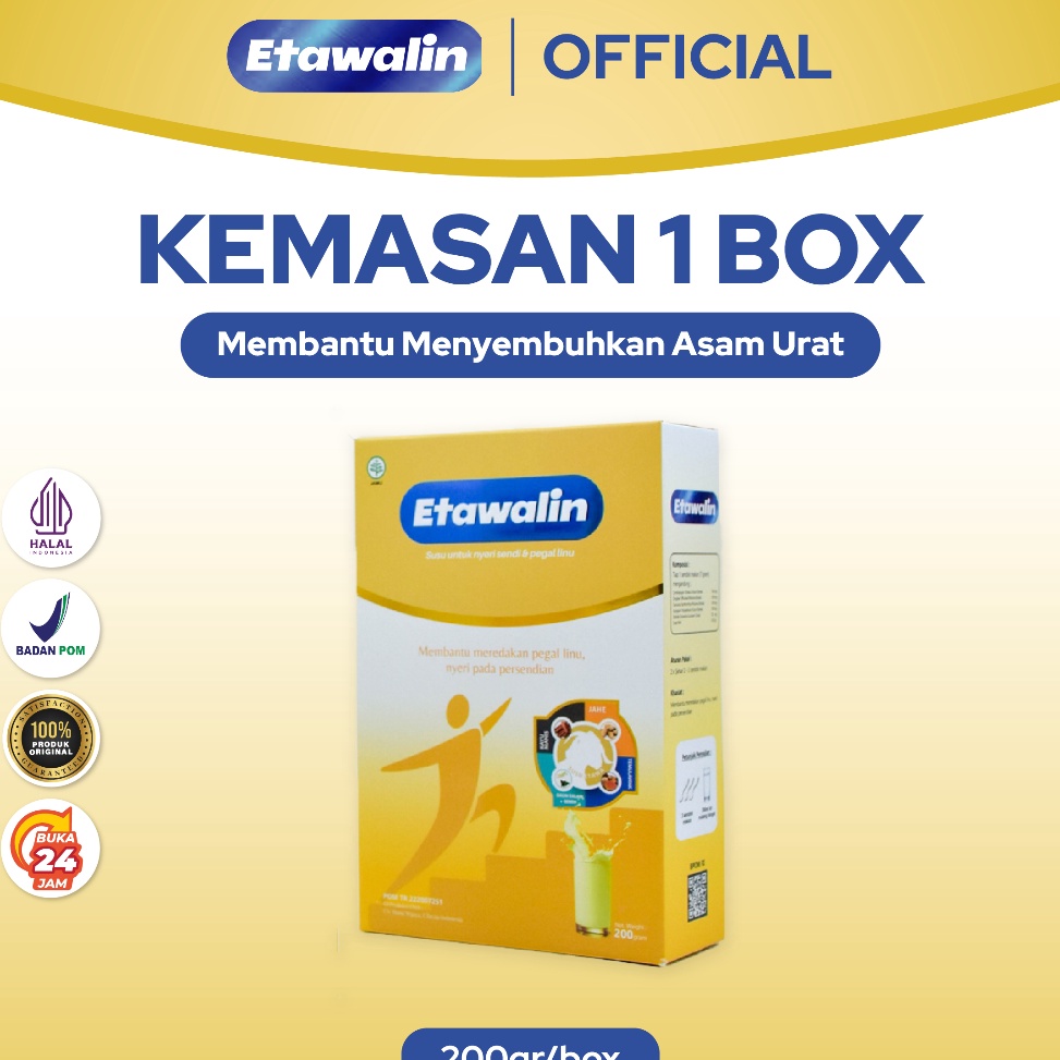 

M0del B4ru Etawalin Susu Kambing Etawa Untuk Asam Urat Original 1 Box [184]