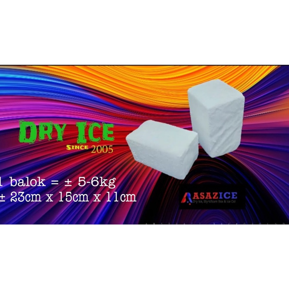 

RYJT7280 Ready Stok Dry ice / es kering / biang es