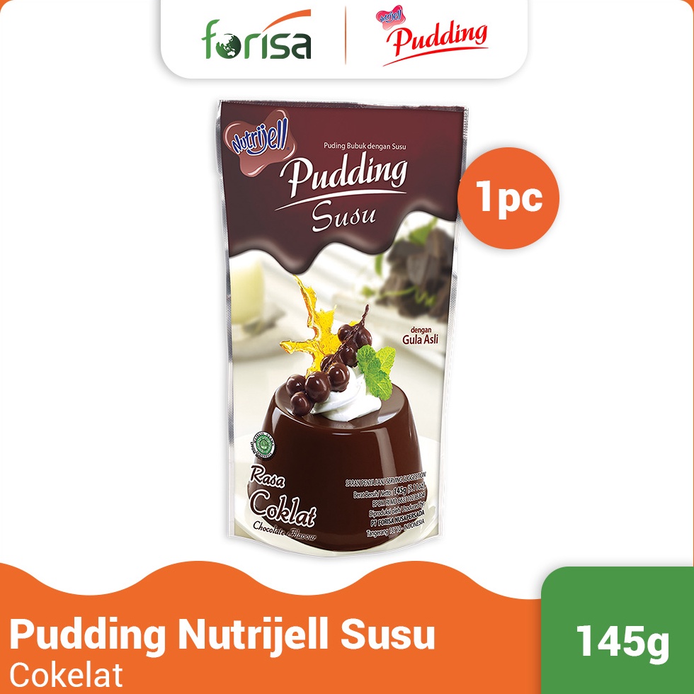 

[♧D49&] Pudding Nutrijell Susu Cokelat 145 gr Bring it back