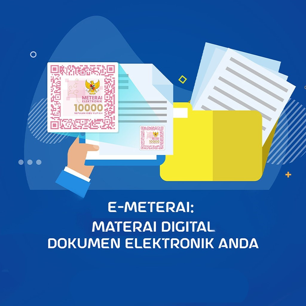 

E-Meterai atau Meterai Elektronik Valid dari Peruri