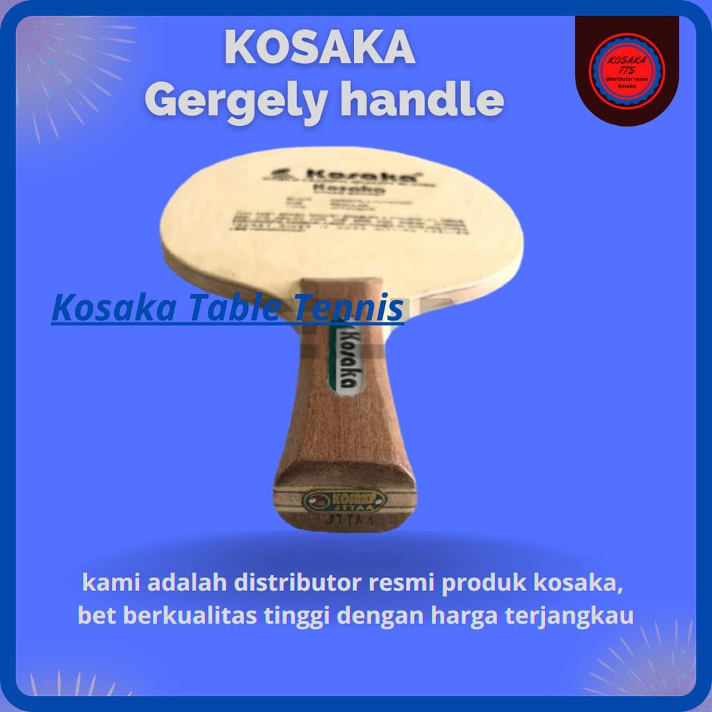 ✨Promo✨ Hari Ini KOSAKA CARBON GERGELY HANDLE KAYU BET PINGPONG TENIS MEJA TERLARIS TERMURAH gas 