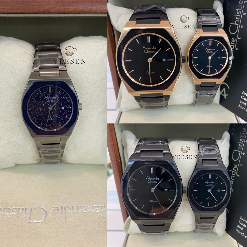 Jam Tangan Alexandre Christie Asteria Ac 8670 Original Couple