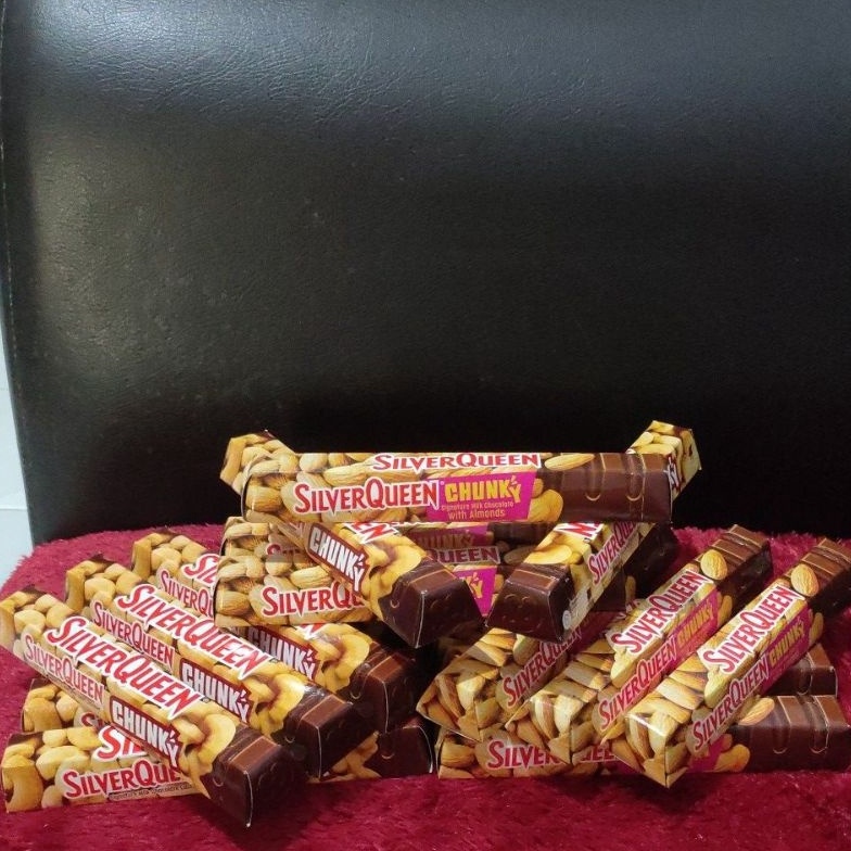 

Kir!m Sek4rang Silverqueen chunky bar cashew 95gr Flas Sale