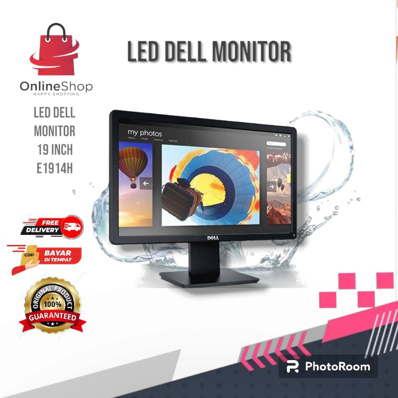 Monitor LED 19 inch DELL E1914H murah original