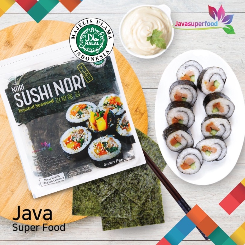 

[☼J70➢] Sushi Nori HALAL Seaweed Rumput Laut Sushi Untuk Kimbab/ Gimbab Big Sale