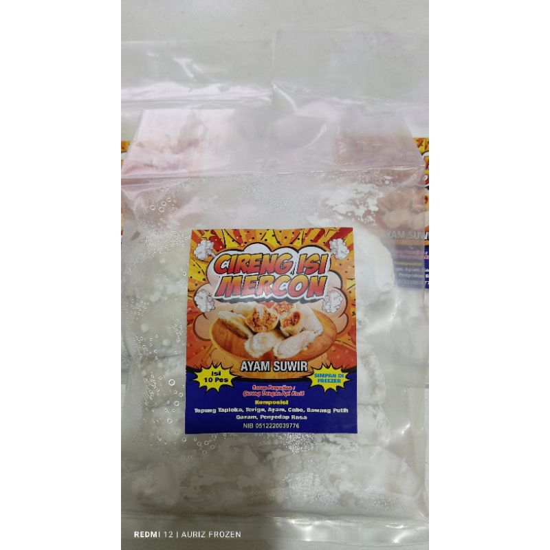 

Cireng Isi Ayam Mercon