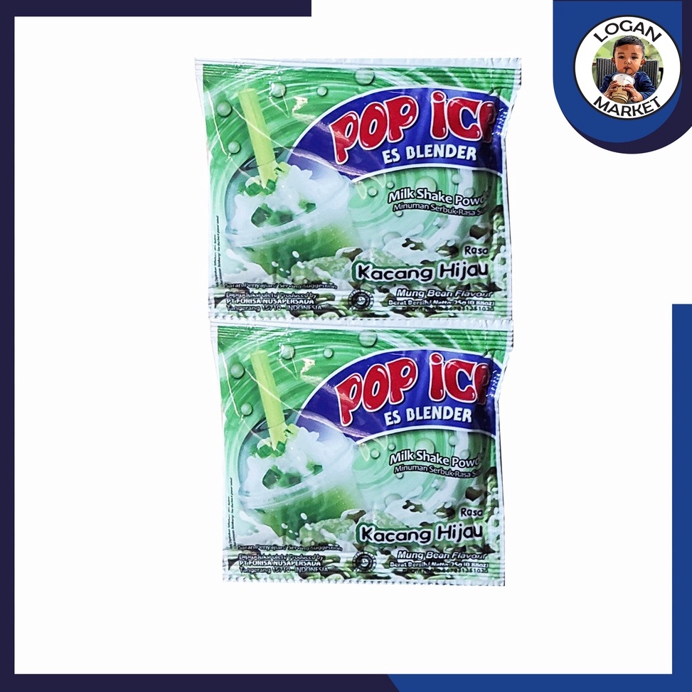 

WTRZ5187 Terbaru Pop Ice Es Blender Kacang Hijau Renceng 10 Pcs Sachet 25gram 25 gram