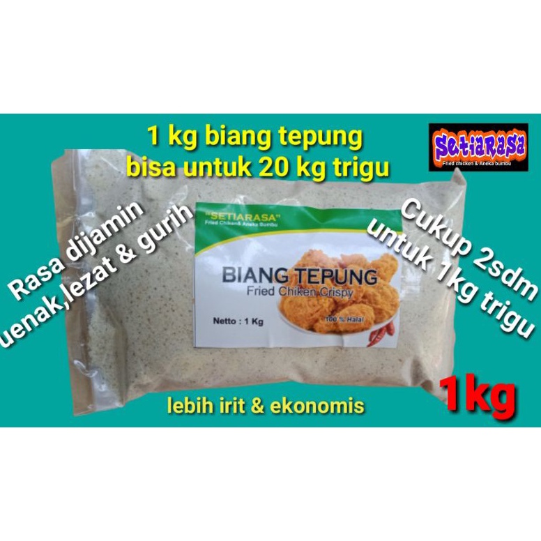 

[♔Y47>] BIANG TEPUNG FRIED CHICKEN 1KG You can buy