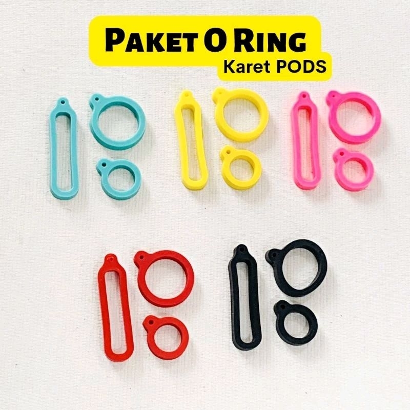 

Paket Karet Ring O lanyard ukuran 13mm 20mm 40mm
