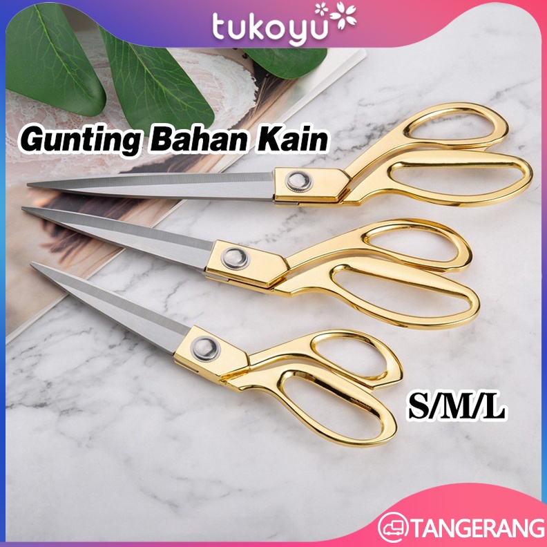 

12.12 Fasion sale Gunting Bahan Kain/Gunting Potong Bahan Kain/Tailor Scissors Textile Scissors murah