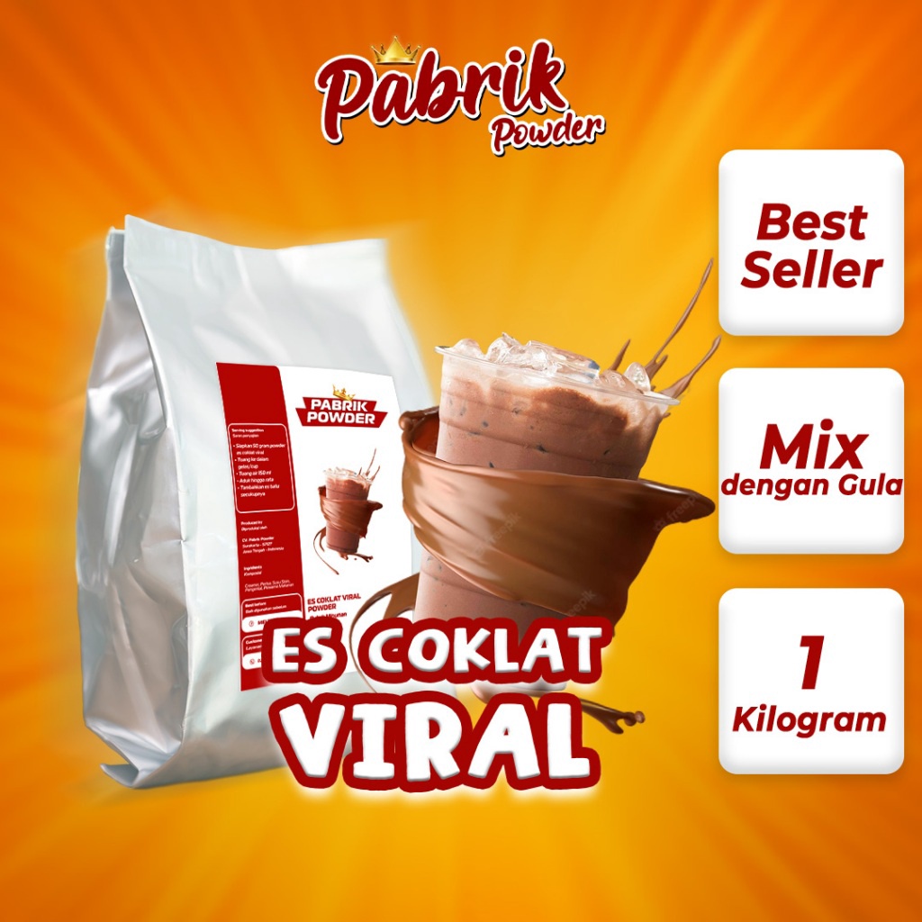 

✨Original✨ Powder Es Coklat Viral (mix) 1000 gram gas !!