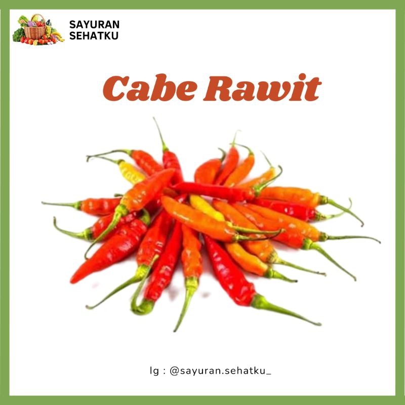 

Cabai Rawit Fresh 100gram