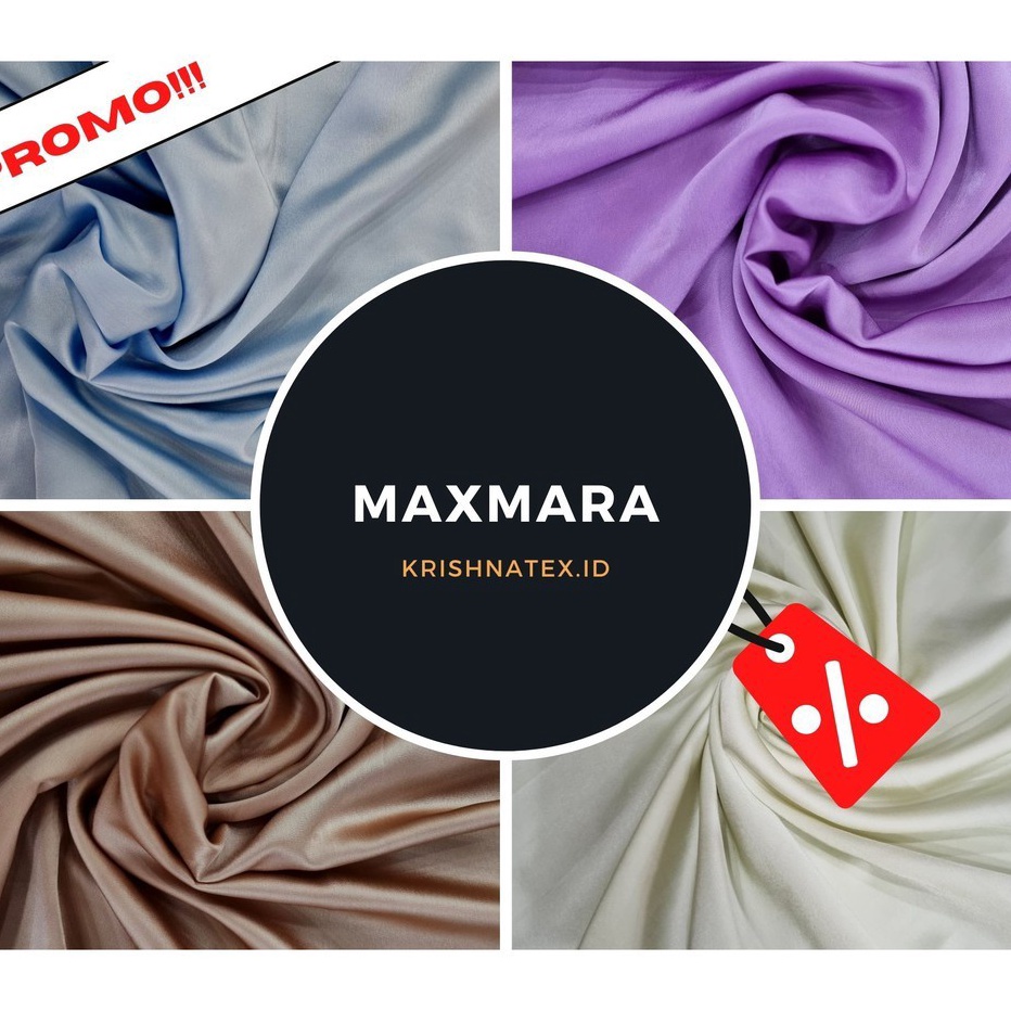 KODE UZY585 KAIN SATIN MAXMARA PREMIUM LEMBUT WARNA NUDE ARMY SAGE BLUE DENIM PURPLE TARO PINK WINE 