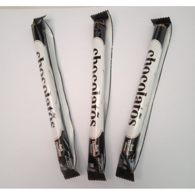 

chocolatos dark chocolate wafer stick per pcs