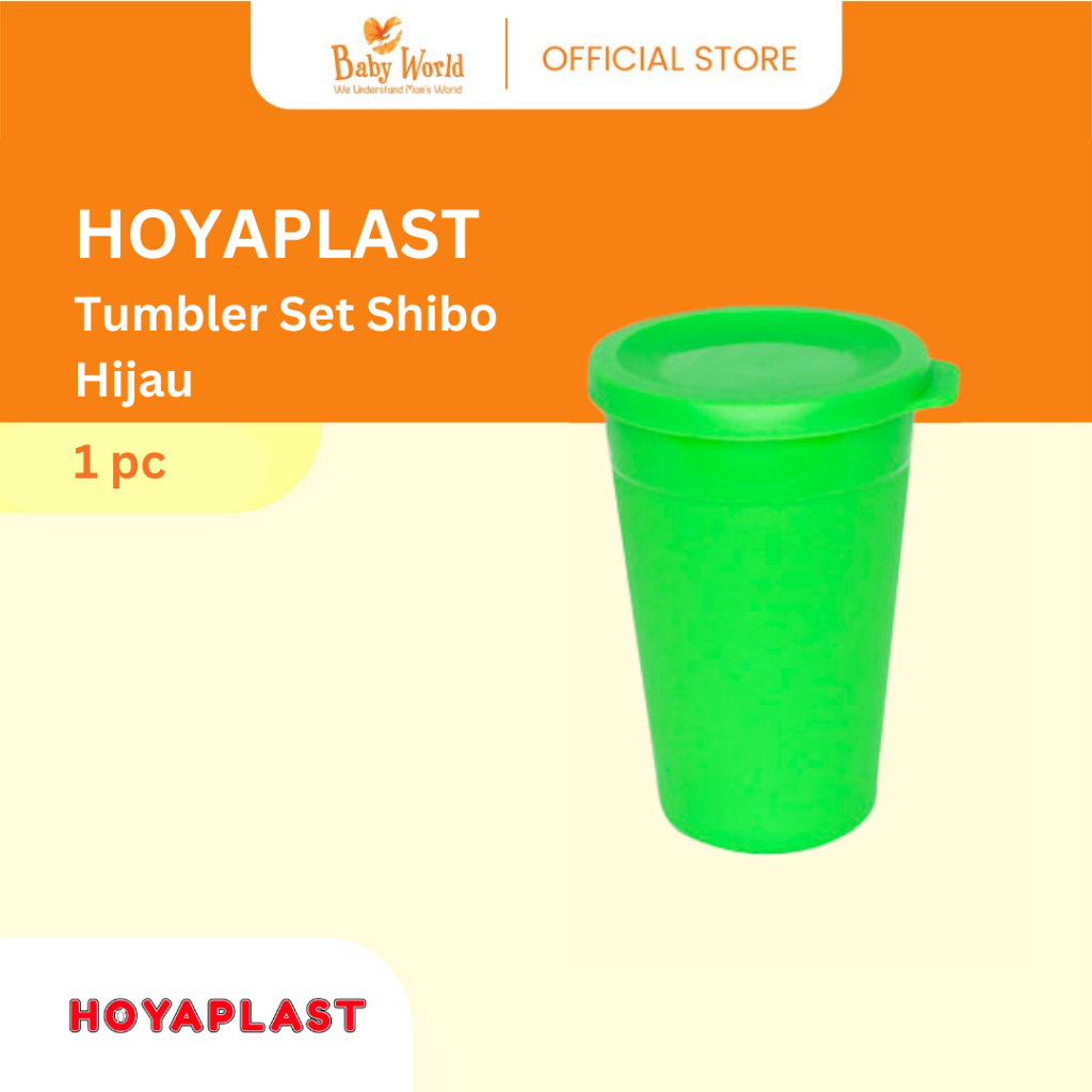 HOYAPLAST Tumbler Set Shibo - Hijau