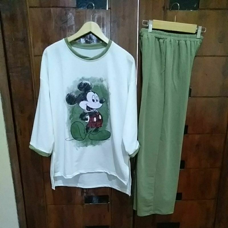 Setelan celana atasan theresia by beneva