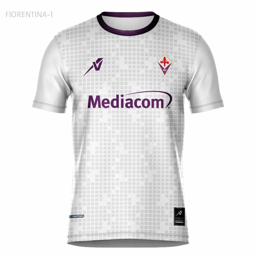 Jersey Bola Fullprint Fiorentina 1/Baju Bola/Jersey Sepak Bola/Jersey Bola Kekinian/Untuk Berolahrag