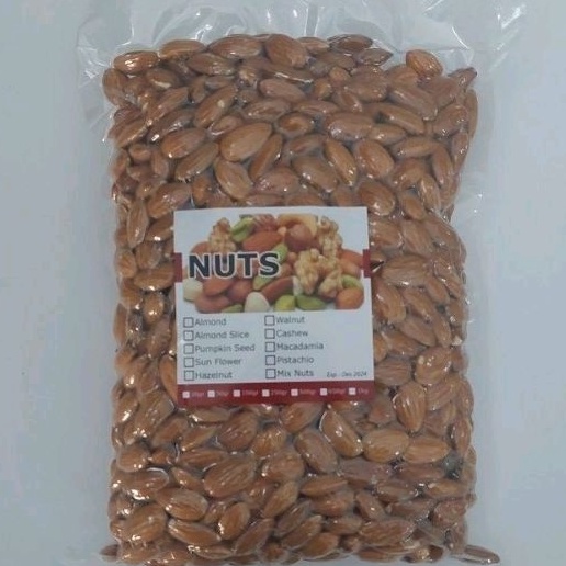 

BSNQ4830 XC26619 roasted almond kacang almond panggang 1kg