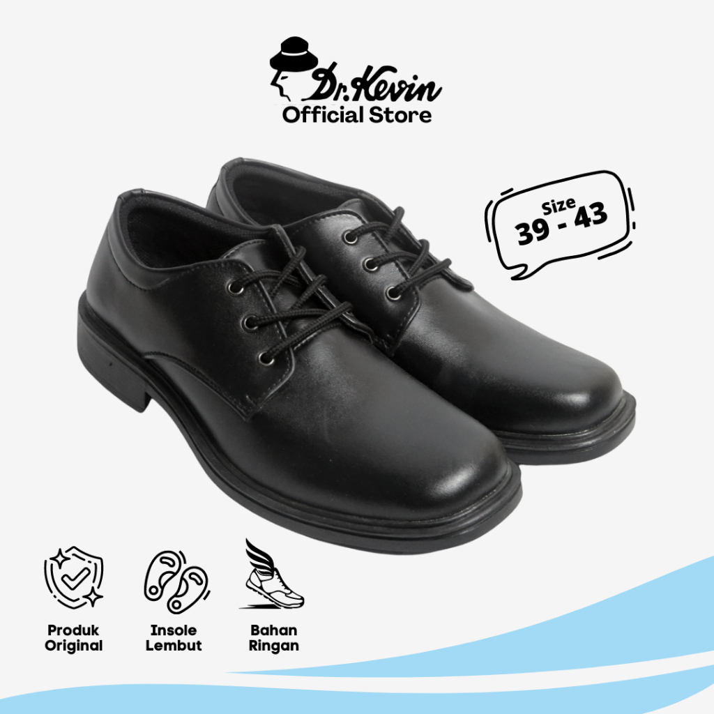 Hot Product Dr. Kevin Sepatu Pantofel Pria Men Dress & Business Formal Shoes 831-027