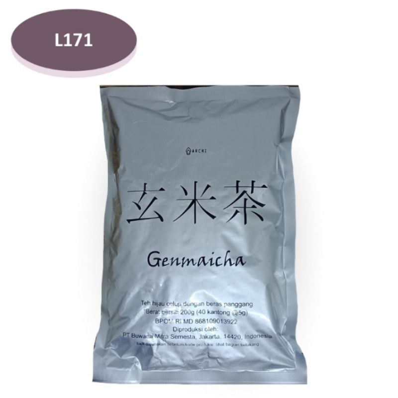 

Teh 63 GenMaicha Tea Bag 200Gr (40pcs) - L171