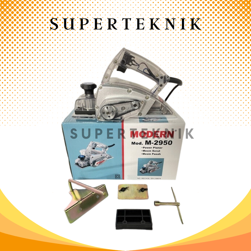 Planer M-2950 Modern / Mesin Pasah Serut Kayu MODERN M 2950 M2950 Planer Transparan Bening / Modern 