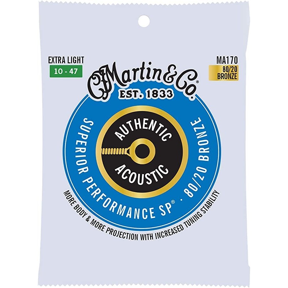 Martin MA170 Acoustic Guitar Strings 10-47