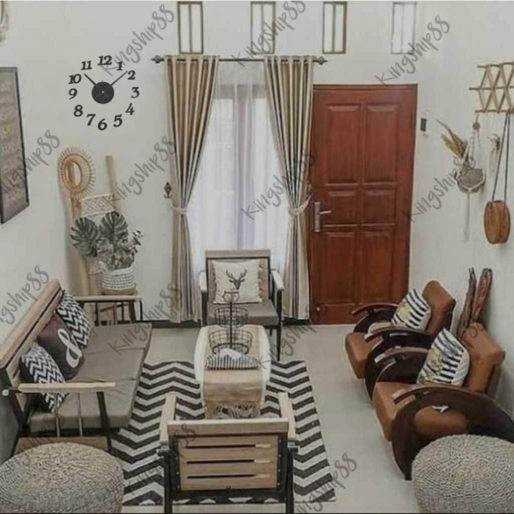 JAM DINDING TEMPEL DIY ANALOG 3D MODERN / JAM DINDING TEMBOK