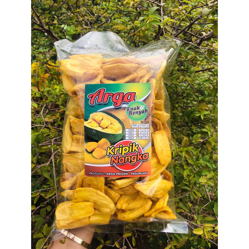 

Keripik Nangka ARGA 500gram Renyah