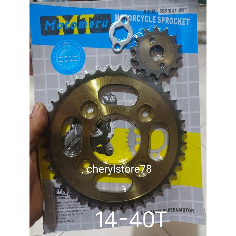 Gir gigi tarik set supra 125 / fit new 14-40T