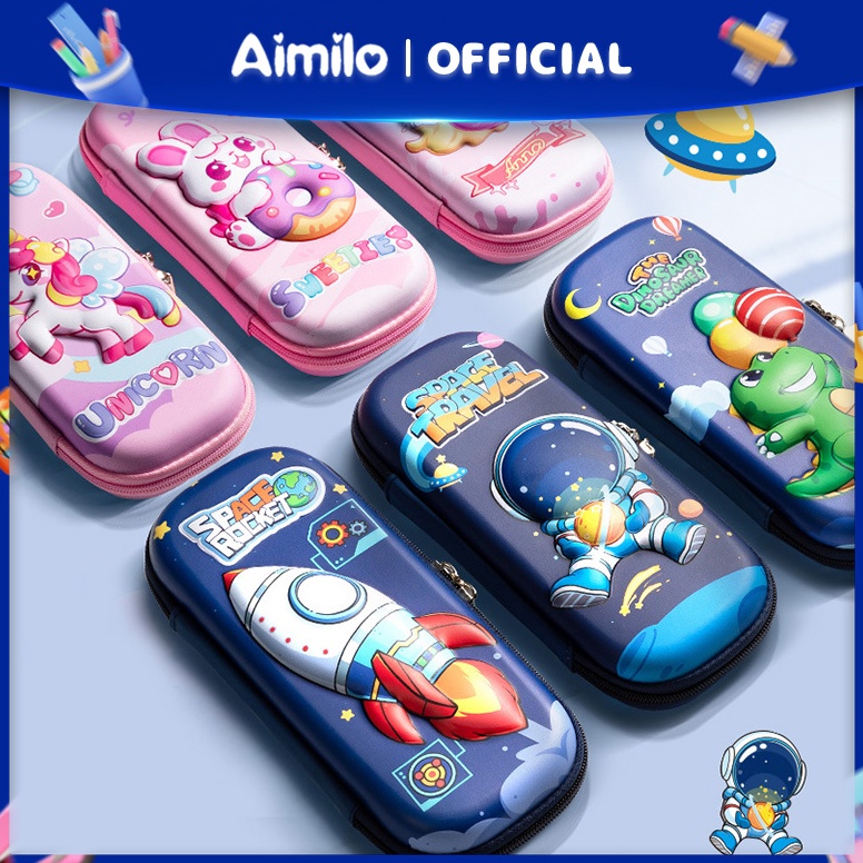 

[♢S6➤] [READY] Ai Tempat Pensil Aesthetic 3D Tempat Pensil Anak Laki Laki Waterproof Kotak Pensil Anak Perempuan Alat Tulis Sekolah Buy Again