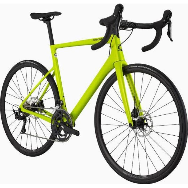 Road Bike Cannondale Supersix Evo 105 Disc Break Bio Lime Size 48