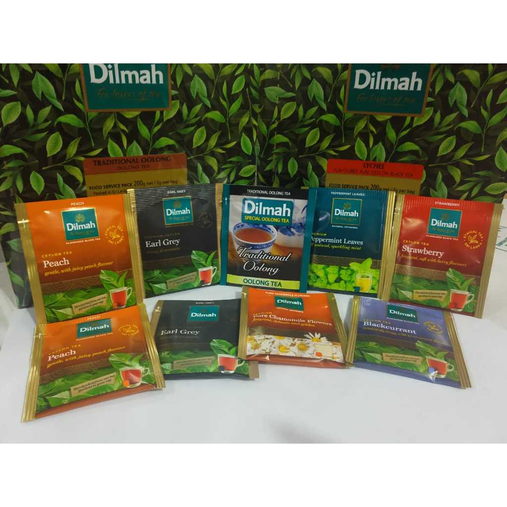 

BEST SELLER Teh Premium DILMAH Envelope Sachet Teh Celup Macam-Macam Rasa Original