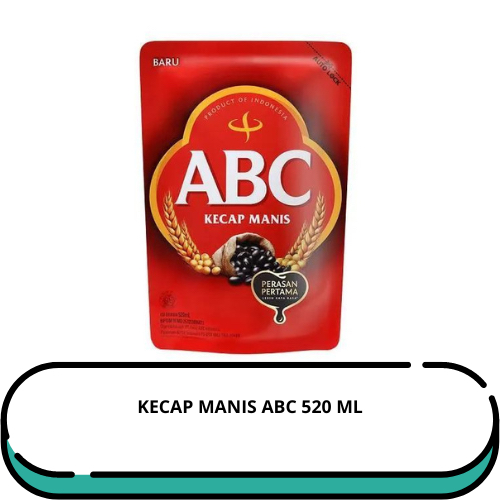 

KECAP MANIS KECAP A B C 520 ML