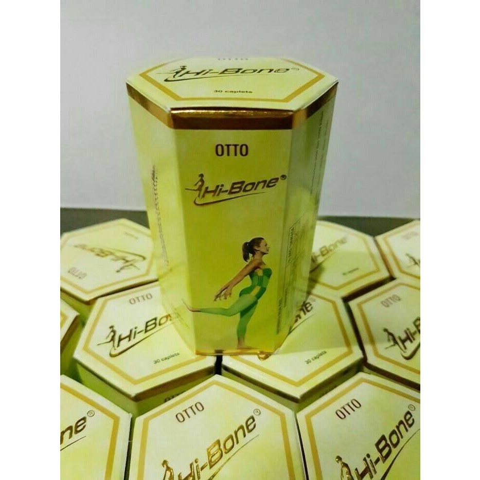 Hi Bone 300 mg Suplemen Kalsium Untuk Memelihara Kesehatan Tulang 1 Botol Isi 30 Kaplet Original Ott