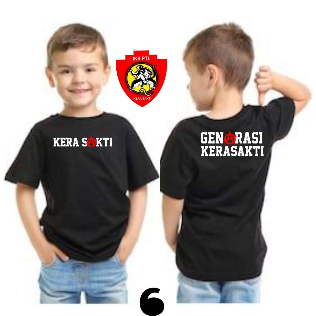 kaos kera sakti ikspi indonesia anak