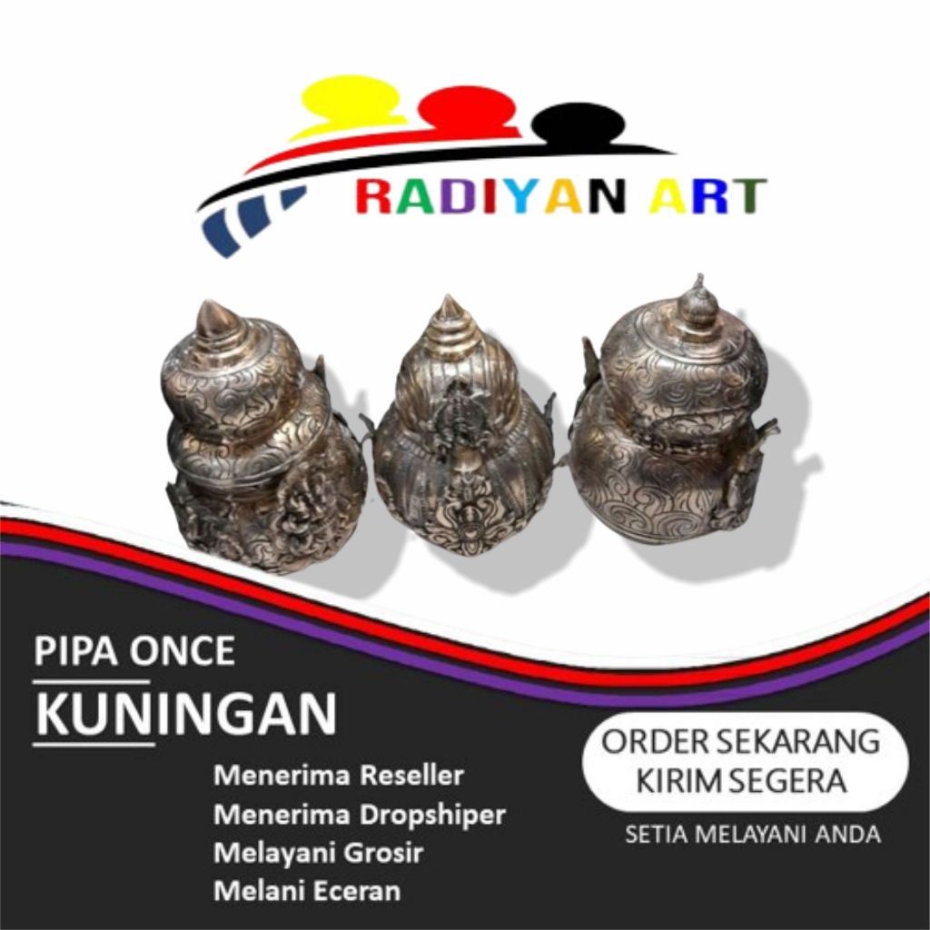 barang antik mahkota kuningan by RADIYAN ART