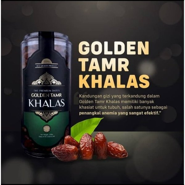 

Kurma Golden Tamr Khalas - Mengatasi masalah sembelit - 500 gr