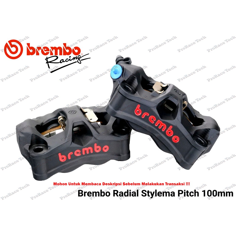 Kaliper Brembo Radial Monoblock Stylema Original Brembo Italy