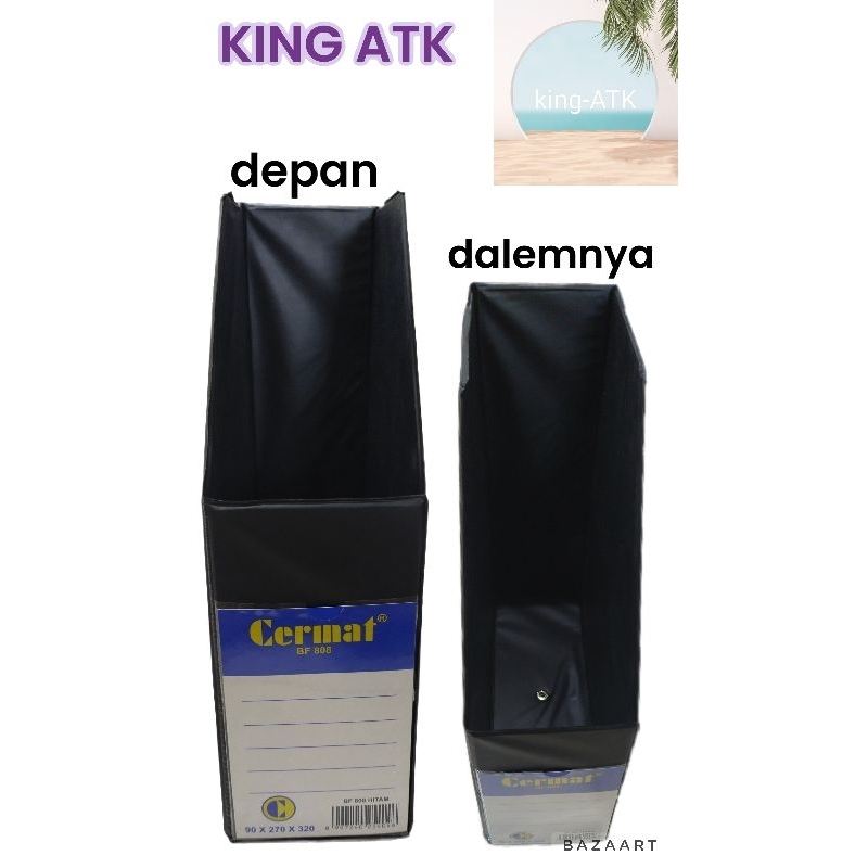 Box file Cermat/Tempat kertas Folio