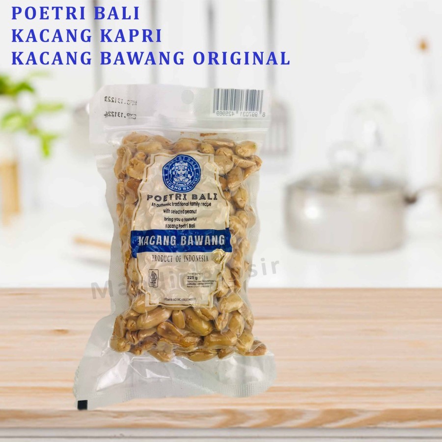 

Kacang Kapri * Poetri Bali * Kacang Bawang Original * 225gr