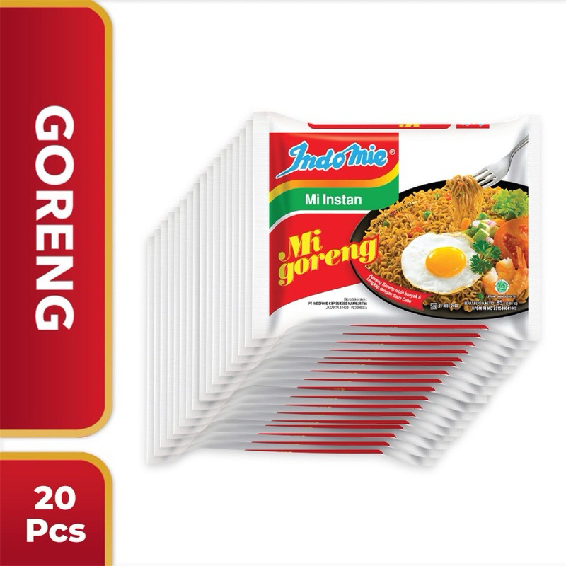 

Indomie Goreng aneka rasa / 20 pcs