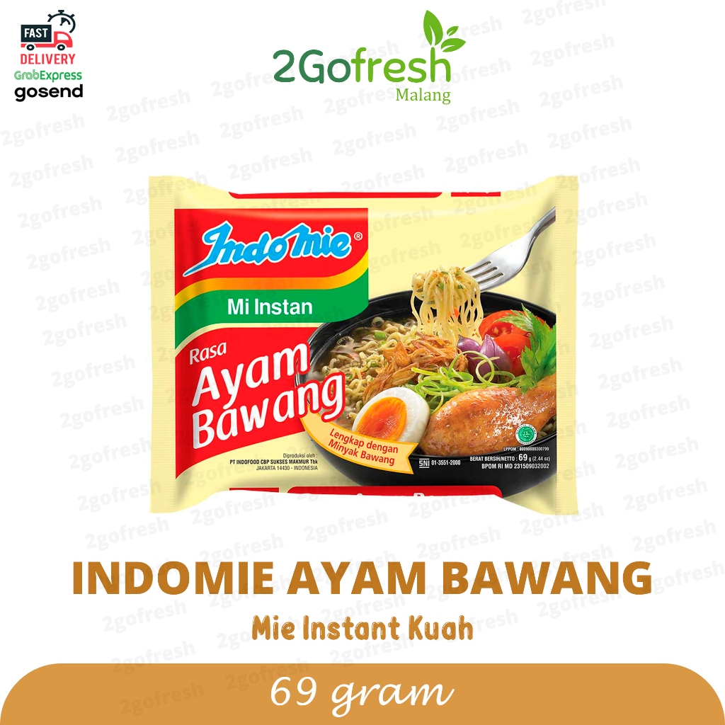 

Indomie Rasa Ayam Bawang 69gr - Sembako - Rempah Sayur Sayuran & Buah Buahan