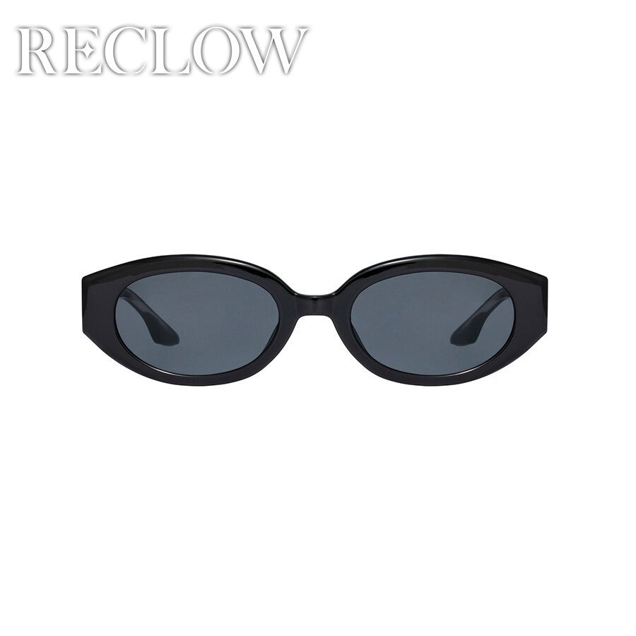 Kacamata hitam 2 warna berbentuk bundar (RECLOW BB102) [Reclow]