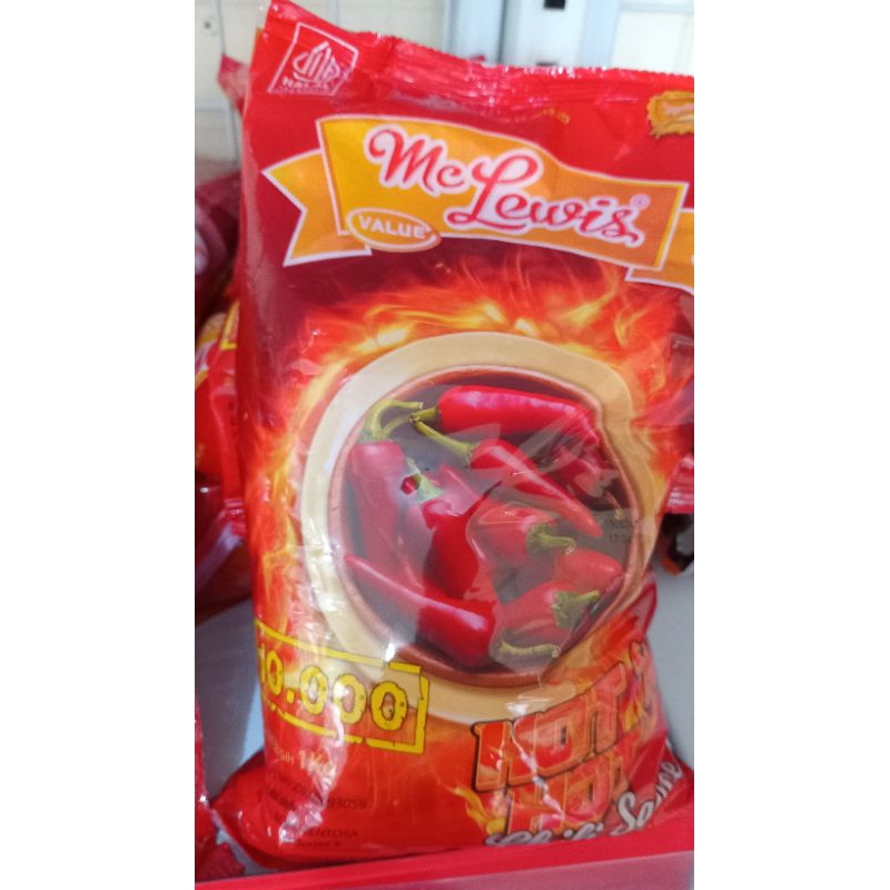 

Mc Lewis Hot 'n Hot Chili Sauce 900gr